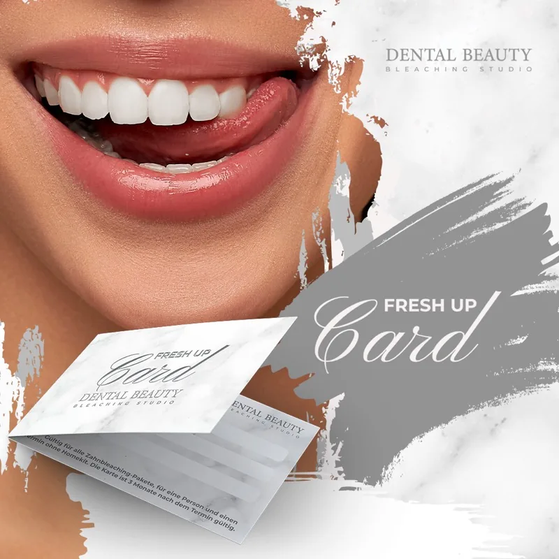 FRESH UP Card von Dental Beauty